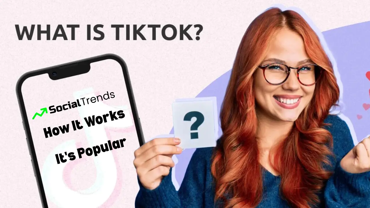 A smartphone displaying the TikTok app interface, illustrating how users interact with short-form videos and trends that have made the platform widely popular